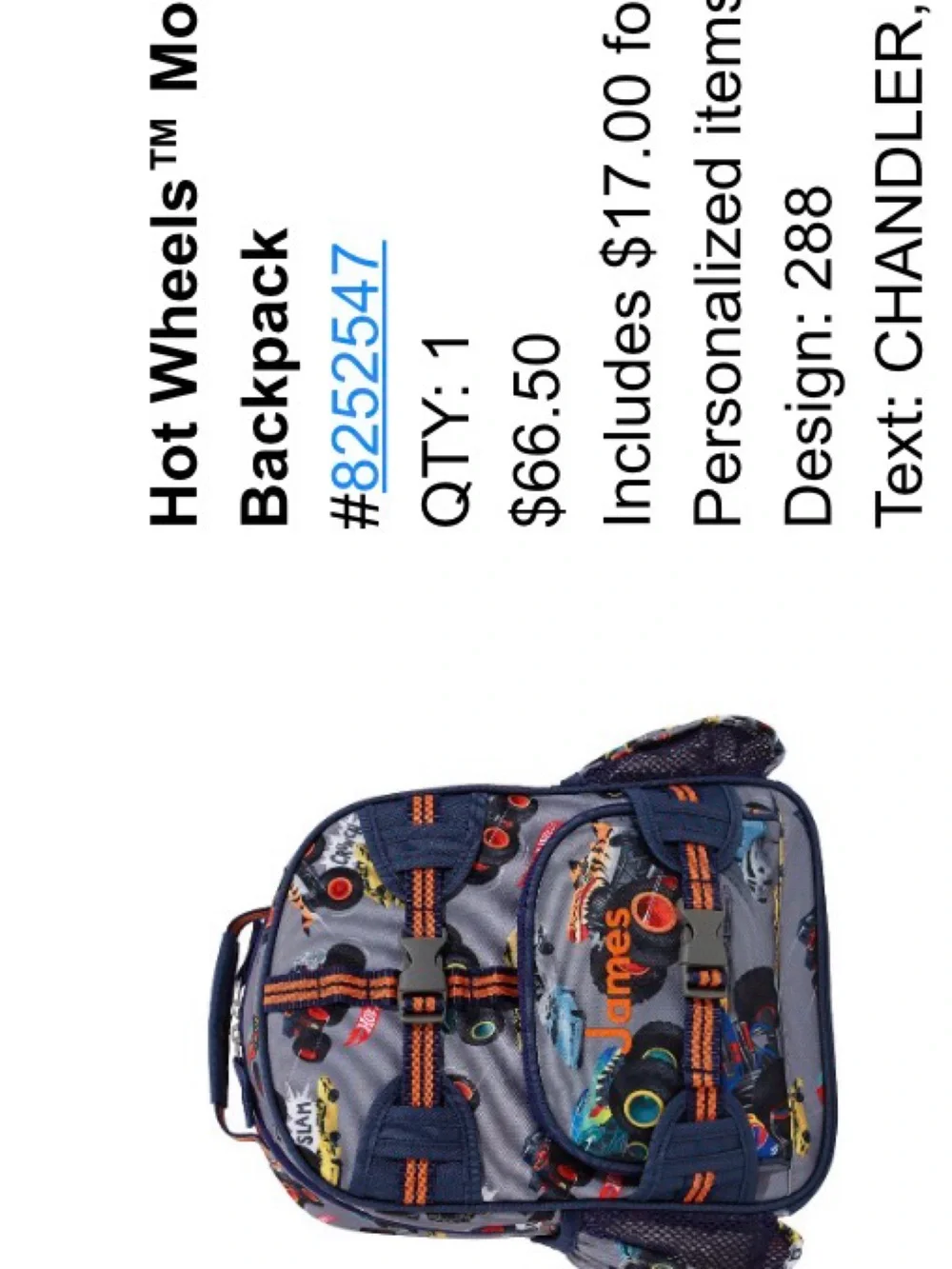 Pottery Barn Kids kids backpack
